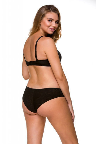 3036 Kojiaca podprsenka LUPOLINE - čierna