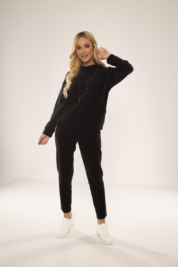 601 Macarena Forex dámska tepláková súprava - čierna