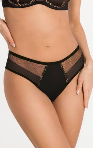 K 881 Gisel Brazílske nohavičky Gorsenia black