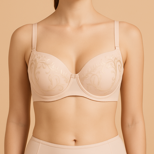 VB-474 Podprsenka s plnými košíčkami Vena - plné košíčky a čipka Vena nude