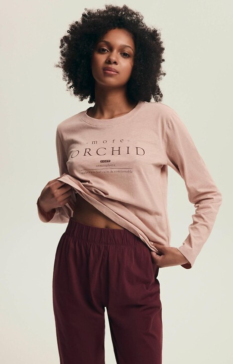 43733 Dámske pyžamo Dorla Henderson orchidea - bavlna, dĺžka. rukávy a nohavice