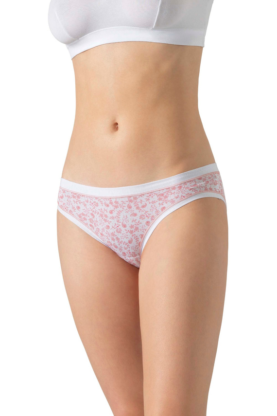 3362 MINI-5H100 3-pack Cotonella dámske bavlnené nohavičky, nízky strih mini