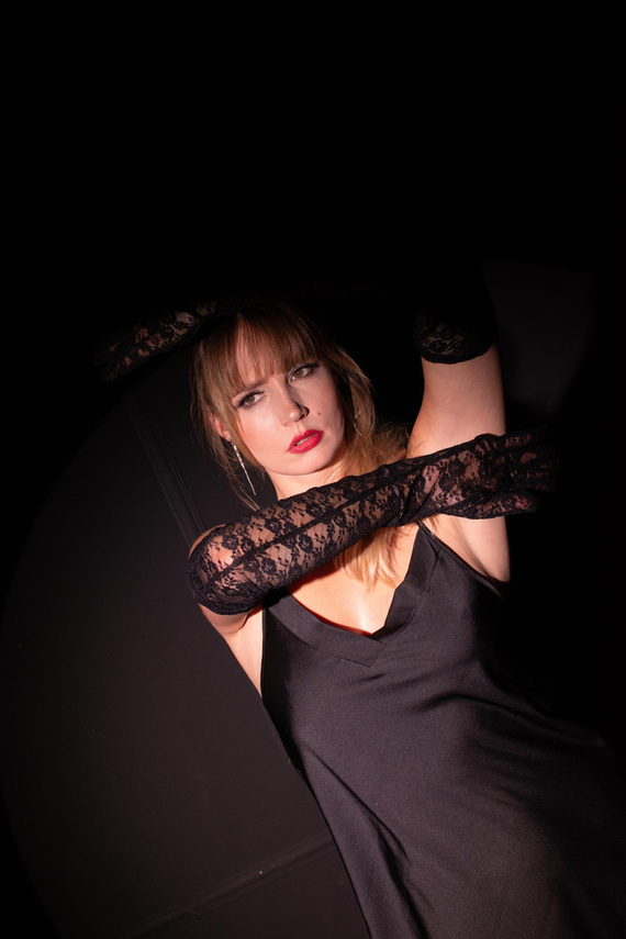 758 Cordelia Dámska košeľa De Lafense - čierna