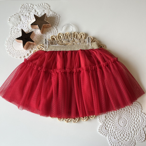 Mamatti Sukňa ST01 Veselé Vianoce - tyl, Vianoce