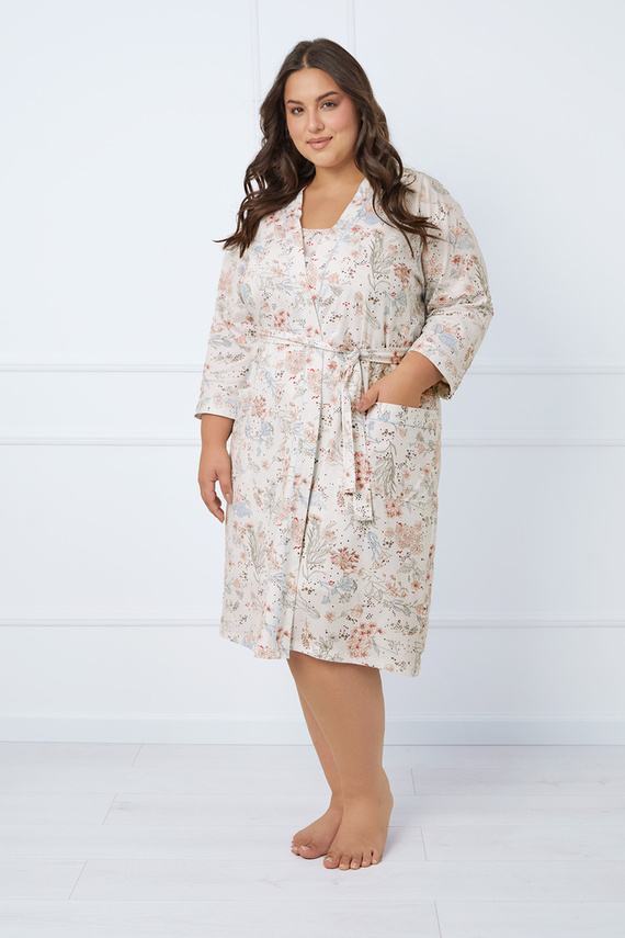 Solita Dámsky župan Italian Fashion - potlač