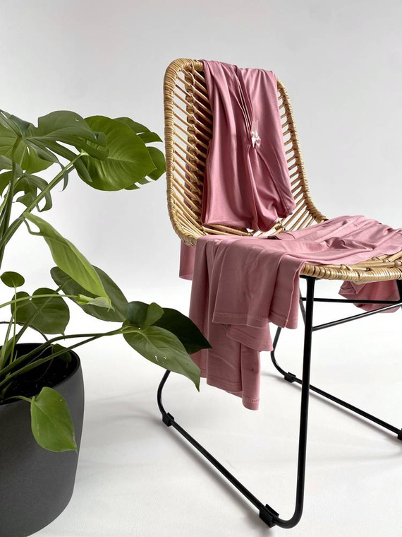 871 / 529 Visa Dámsky župan Forex - špinavo ružový