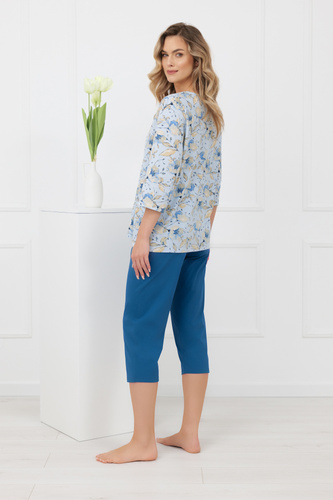 Dámske pyžamo Celozja Italian Fashion 100% bavlna 3/4 rukáv 3/4 nohavice