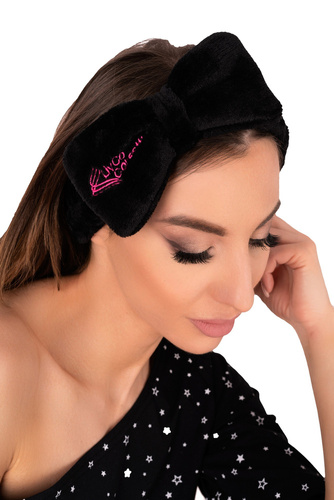 Krissan Black SP012 LivCo Corsetti Módna čelenka do vlasov - čierna