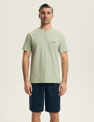 Henderson 44604 Park pánske pyžamo bavlna krátky rukáv šortky