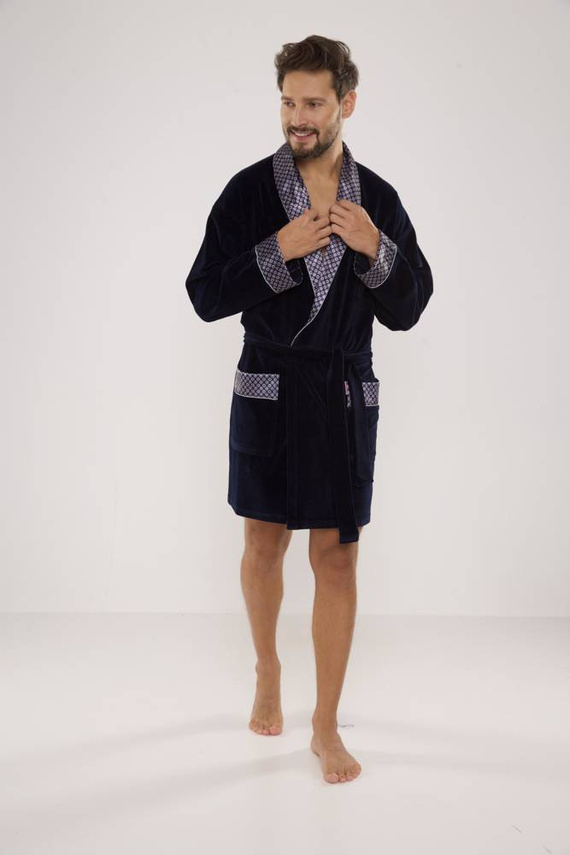 772 Bonjour pánsky župan forex - tmavomodrý