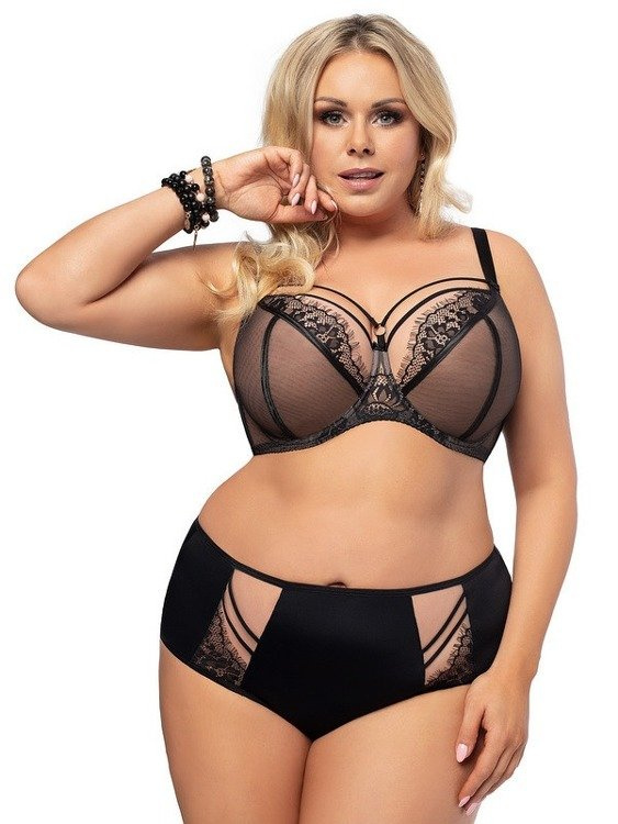 K 496 Paradise mäkká podprsenka Gorsenia - čierna