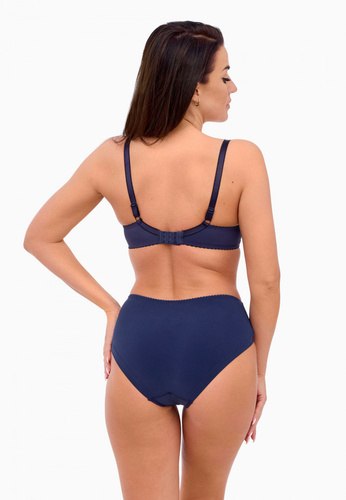BS0 1256 Polovystužená podprsenka Lilianna Gaia navy blue