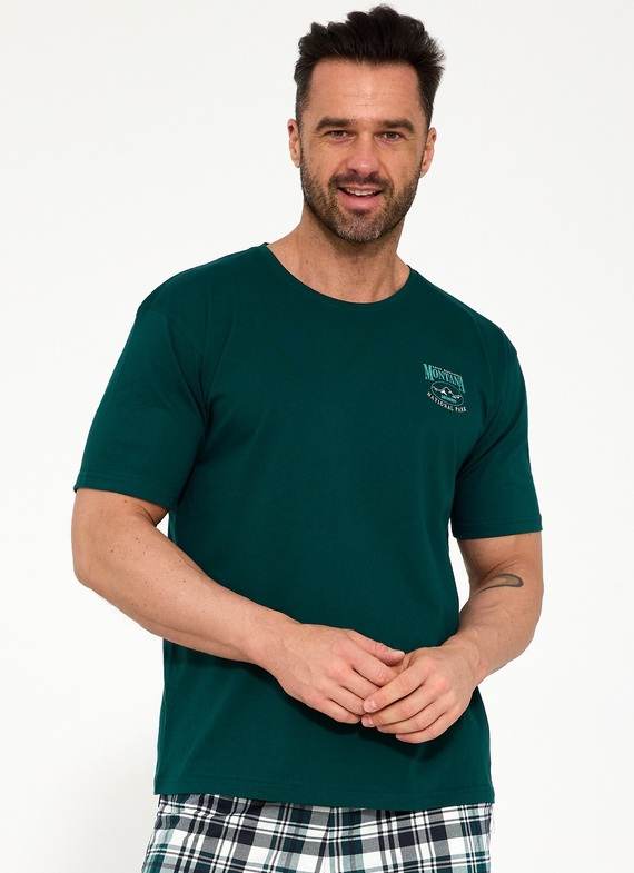 Pánske pyžamo Cornette 326/212 Montana 100% bavlna krátky rukáv