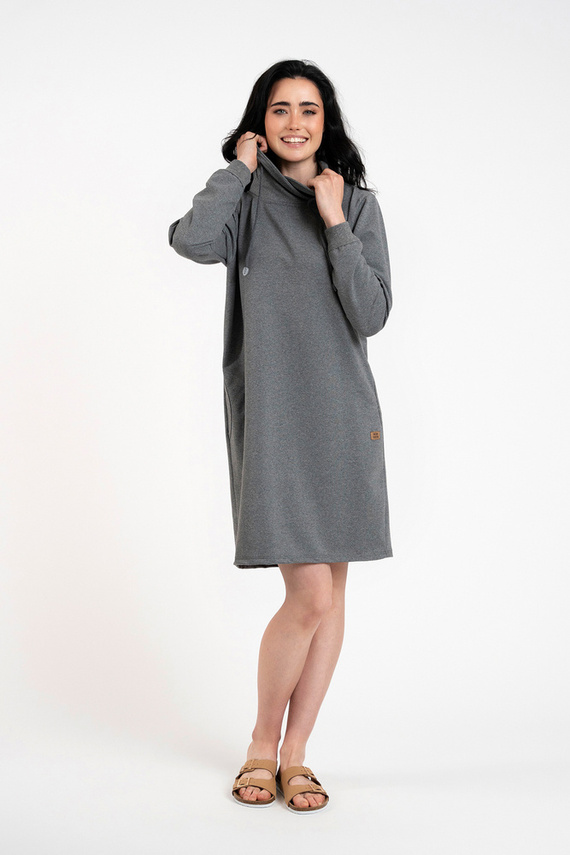 Malmo dámska tunika s dlhým rukávom Talianska móda - ¶r. melange