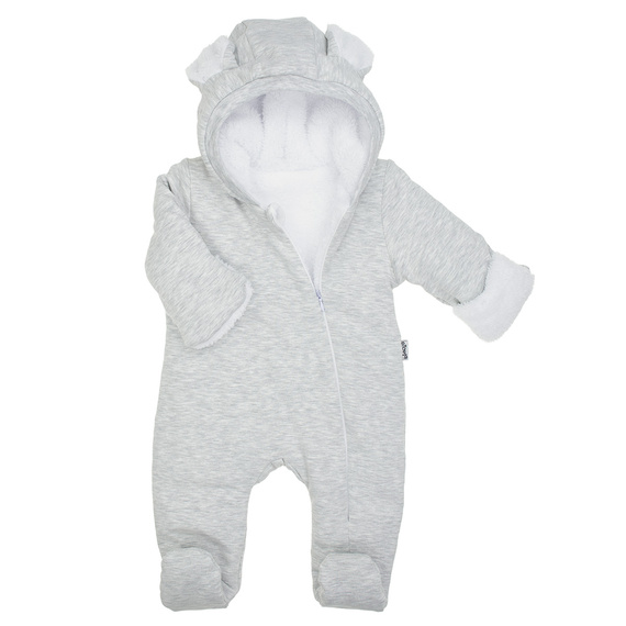 219270 Zateplené tepláky Willy Nicol - sivé s lunou a ušami