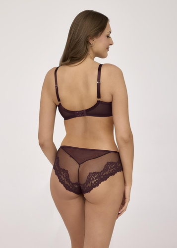 Figs Ava 2256 black - klasický strih, hladké mikrovlákno, pohodlie a jemná čipka