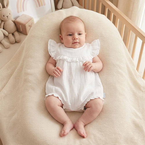 Nicol 224225 Mušelínový detský overal z bavlny, ľahký na leto