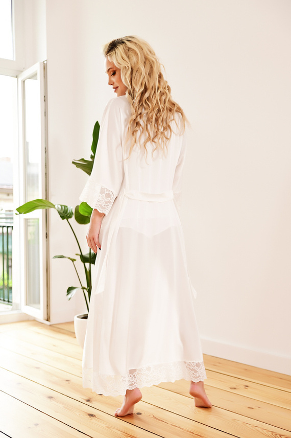 Sumatra Dámsky župan Kalimo - ecru