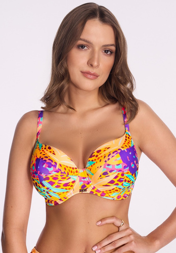 Plavková podprsenka Full Cup SK 240 Jungle Pop Ava – exotický dizajn, perfektná podpora, ideálna na leto
